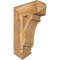 Ekena Millwork Imperial Arts & Crafts Rough Sawn Bracket, Western Red Cedar, 6"W x 18"D x 26"H BKT06X18X26IMP03RWR - alternate 1
